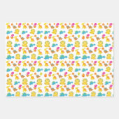 Dinosauriërs, Dinosaurenpatroon, Baby Dino Inpakpapier Vel (Voorkant)