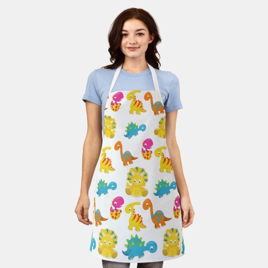 Dinosauriërs, Dinosaurenpatroon, Baby Dino Schort (Gedragen)