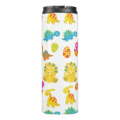 Dinosauriërs, Dinosaurenpatroon, Baby Dino Thermosbeker (Achterkant)