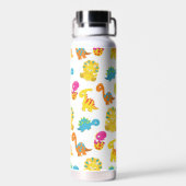 Dinosauriërs, Dinosaurenpatroon, Baby Dino Waterfles (Achterkant)