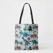 Dinosauriërs Dinosaurussen! Tote Bag (Voorkant)