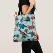 Dinosauriërs Dinosaurussen! Tote Bag (Dichtbij)