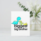 dinosauriërs grootste broer briefkaart (Staand voorkant)