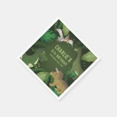 Dinosauriërs in de groenen, met een feest op de lo servet (Hoek)