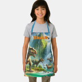 Dinosauriërs in regenwoud Persoonlijk  Schort (Insitu)