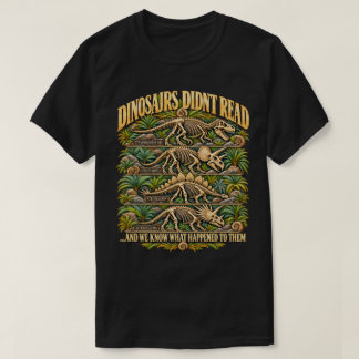 Dinosauriërs Lazen Geen Grappige Leraar Grap T-shirt