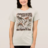 Dinosauriërs lazen geen shirt | Grappig dinosaurus (Voorkant)
