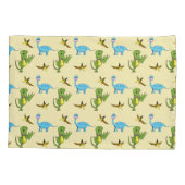 Dinosauriërs met één standaarddraagtas kussensloop (Achterkant)