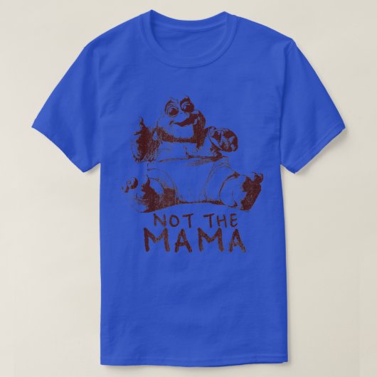 Dinosauriërs niet de mamma 1-kleur t-shirt (Design voorkant)
