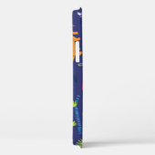 Dinosauriërs Palms Tropisch Patroon Case-Mate iPhone Case (Achterkant / Rechts)