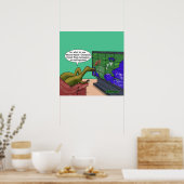 Dinosauriërs Poster (Keuken)