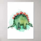 Dinosauriërs Print Dino Kinderkamer Poster (Voorkant)