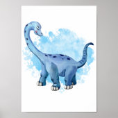 Dinosauriërs Print Dino Kinderkamer Poster (Voorkant)