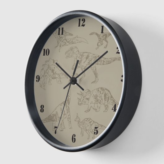 Dinosauriërs realistische  tekeningen (Hoek)