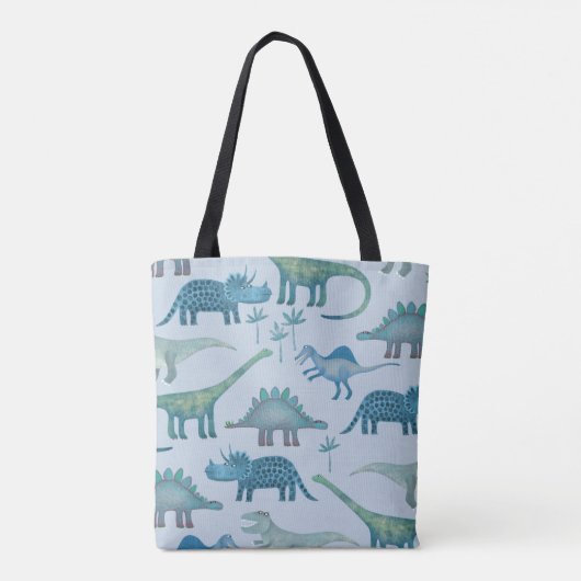 Dinosauriërs Tote Bag (Achterkant)