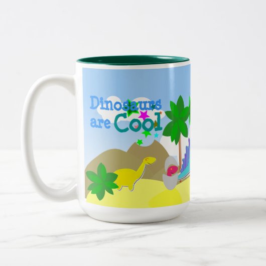Dinosauriërs zijn Mok van de oude naam (Links)
