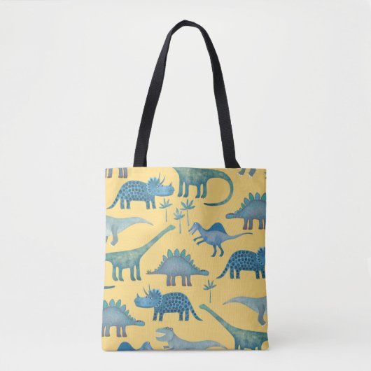 Dinosaurigeel Tote Bag (Voorkant)