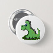 dinosaurio cartoon ronde button 5,7 cm (Voorkant /achterkant)