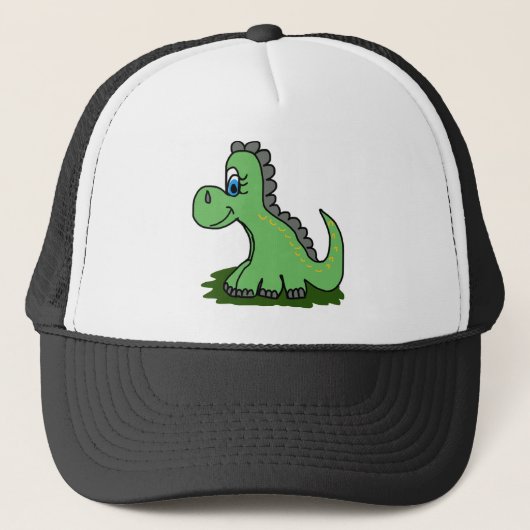 dinosaurio cartoon trucker pet (Voorkant)
