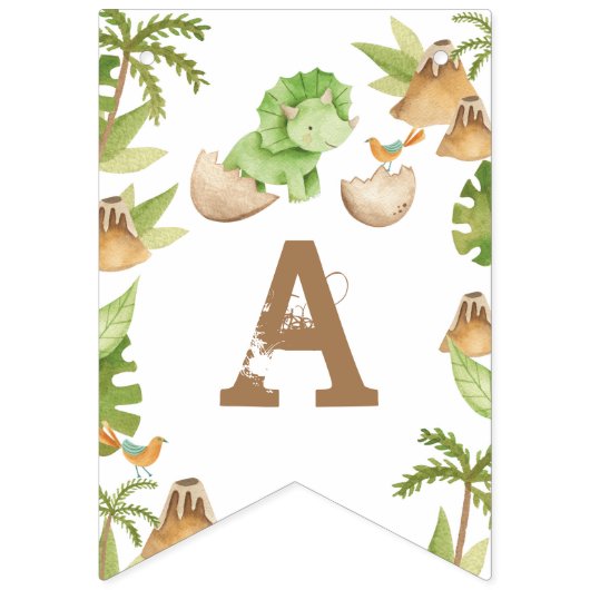 Dinosaurio Vlaggetjes (Tweede vlag)