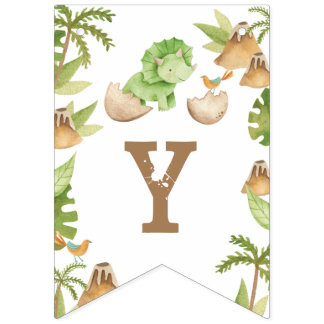 Dinosaurio Vlaggetjes