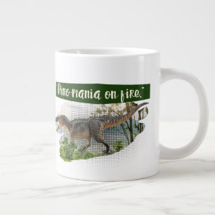 dinosauriummok, jumbo koffiekop, prehistorisch grote koffiekop