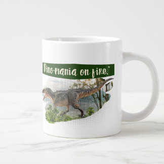 dinosauriummok, jumbo koffiekop, prehistorisch grote koffiekop