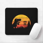 Dinosaurius T-rex Disc Golf Speler Sportliefhebber Muismat (Met muis)