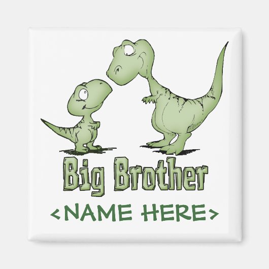 Dinosaurs Big Brother Magneet (Voorkant)