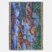 Dinosaurs Blanket Deken (Voorkant Verticaal)