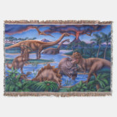 Dinosaurs Blanket Deken (Voorkant)