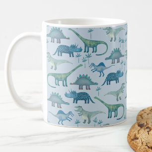 Dinosaurs Blue Koffiemok