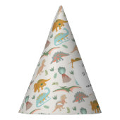 Dinosaurs Boho Prehistoric Party Animals Birthday Feesthoedjes (Links)