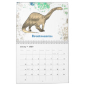 Dinosaurs Boys gepersonaliseerd Kalender (Jan 2027)