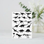 Dinosaurs Briefkaart (Staand voorkant)