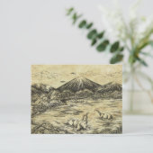 Dinosaurs Briefkaart (Staand voorkant)