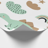 Dinosaurs Cadeaupapier (Hoek)