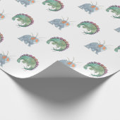 Dinosaurs Cadeaupapier (Hoek)