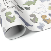 Dinosaurs Cadeaupapier (Rol Hoek)