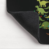 Dinosaurs Christmas Tree Merry Dinomas Funny Famil Muismat (Hoek)