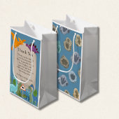 Dinosaurs Crossing, T-rex Baby Shower Klein Cadeauzakje