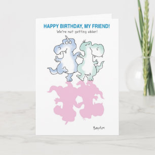 DINOSAURS DANCING KAART