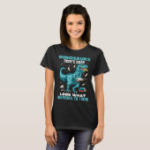 Dinosaurs Didn t Read Look What Happened To Them R T-shirt (Voorkant volledig)