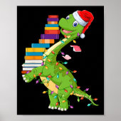 Dinosaurs Didn't Learn Math Funny Math Teacher  Poster (Voorkant)
