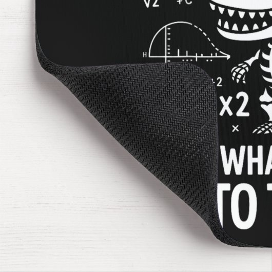 Dinosaurs Didn't Learn Math Funny Math Teacher Stu Muismat (Hoek)