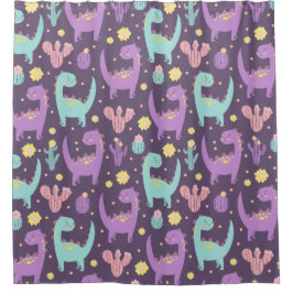 Dinosaurs Douchegordijn