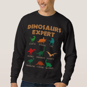 Dinosaurs Expert Boys Girls Dino T-rex Spinosaurus Trui