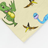 Dinosaurs Fleece Blanket (Hoek)