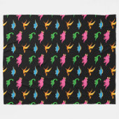 DINOSAURS FLEECE DEKEN (Voorkant (Horizontaal))