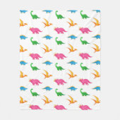 DINOSAURS FLEECE DEKEN (Voorkant)